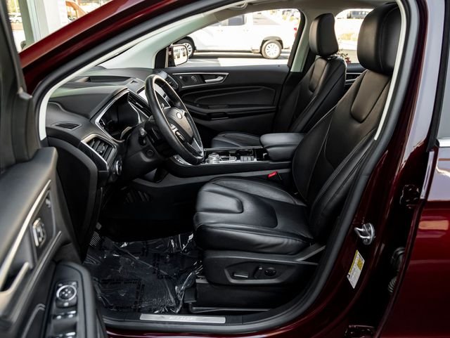 Used 2020 Burgundy Velvet Metallic Tinted Clearcoat Ford Titanium image 15