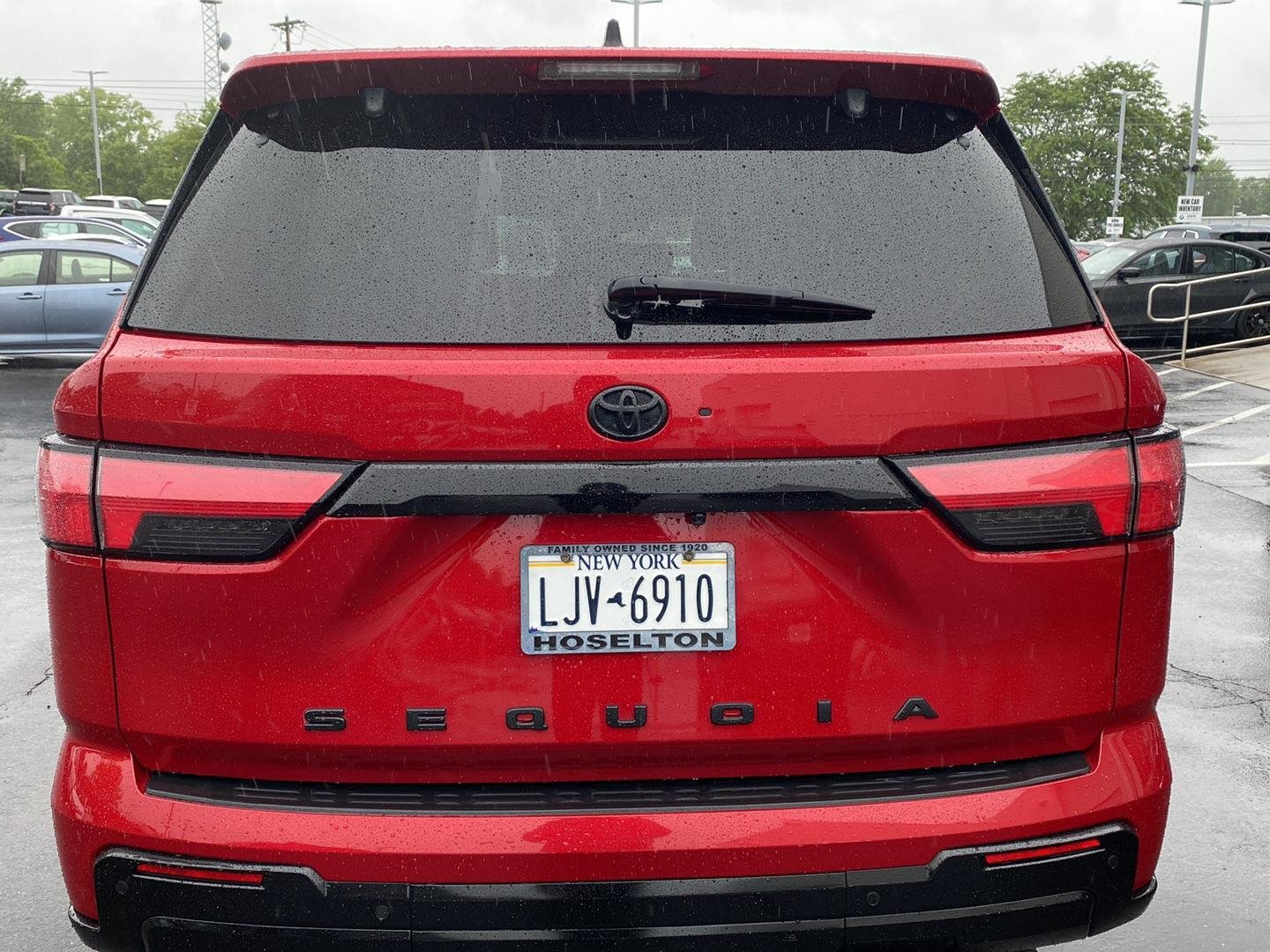 Used 2024 Supersonic Red Toyota Platinum image 3