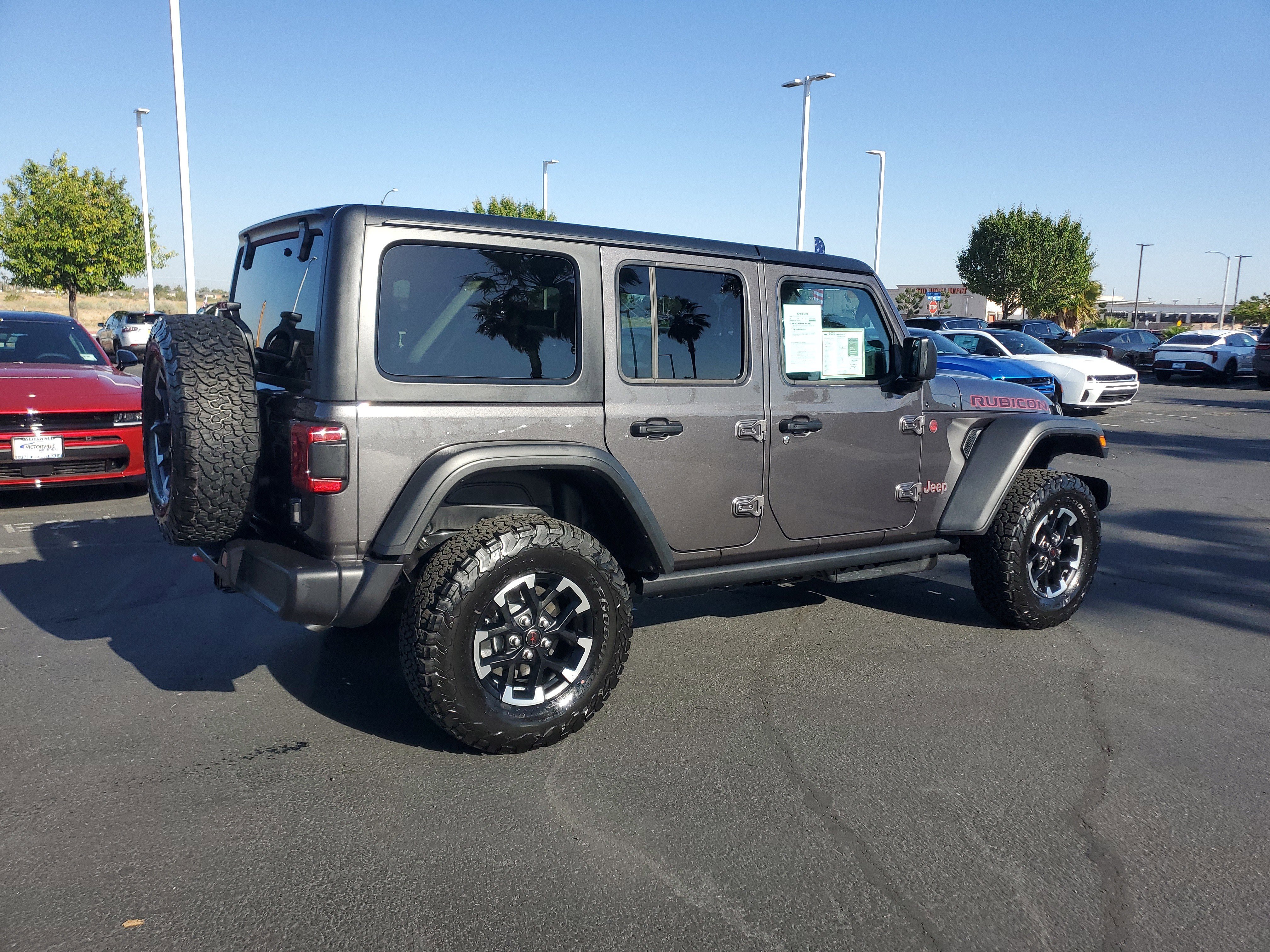 Certified Used 2026 Gray Jeep Rubicon image 3