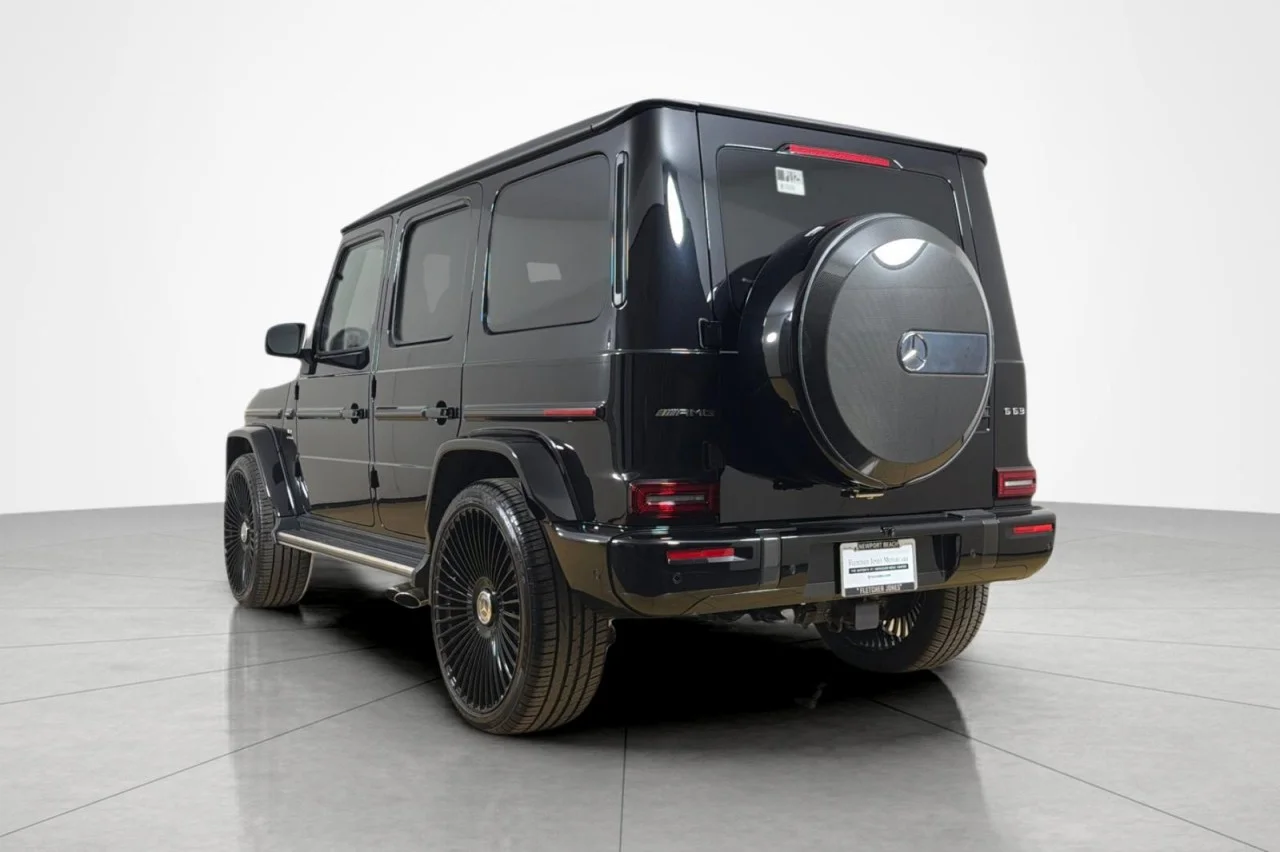Used 2025 Obsidian Black Metallic Mercedes-Benz AMG® G 63 image 3