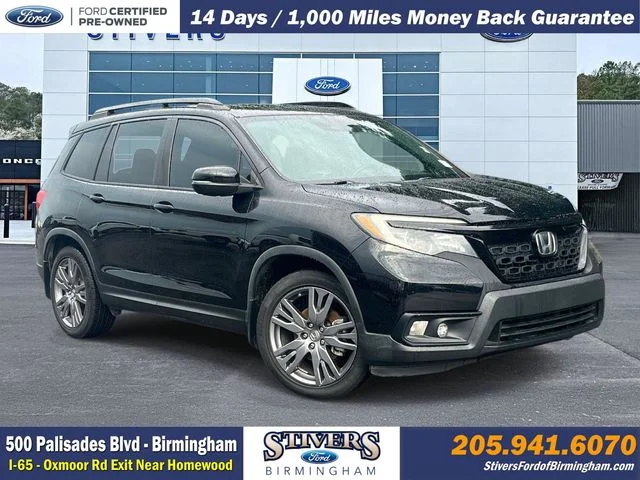 Certified Used 2019 Black Honda EX-L image 1