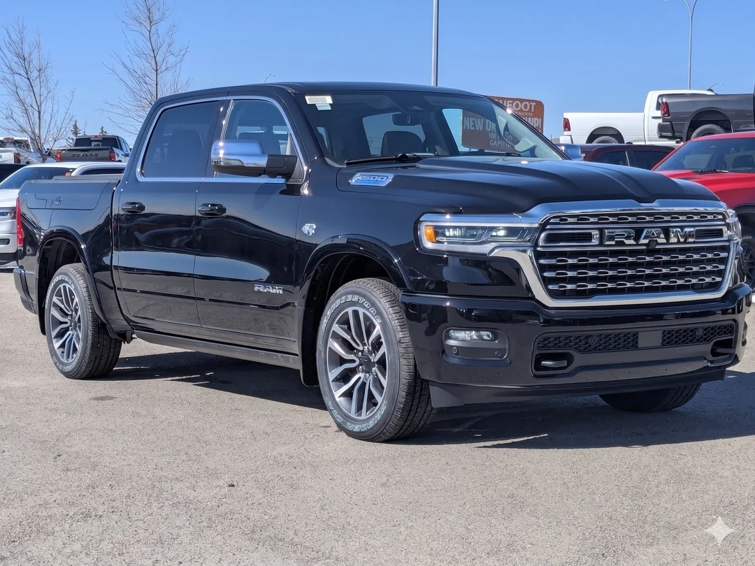 New 2026 Black RAM Tungsten - - 4x4 - 540HP Turbo I6 - Adaptive Cruise Control - Park Assist & More! image 2
