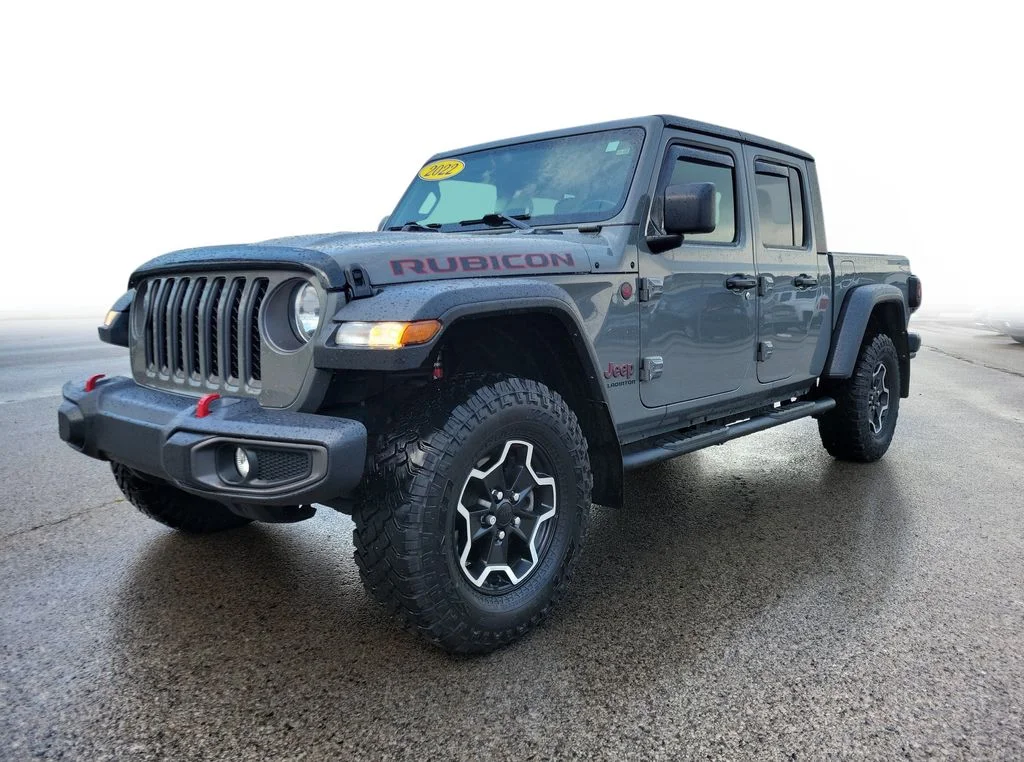 Used 2022 Gray Jeep Rubicon image 2