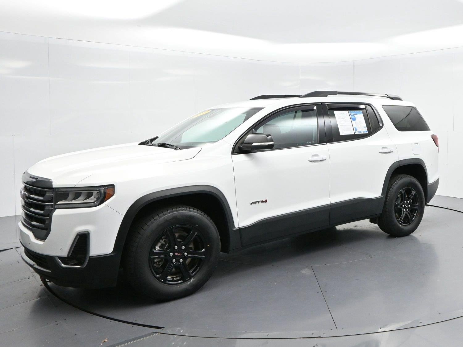 Used 2021 SUMMIT WHITE GMC AT4 image 3