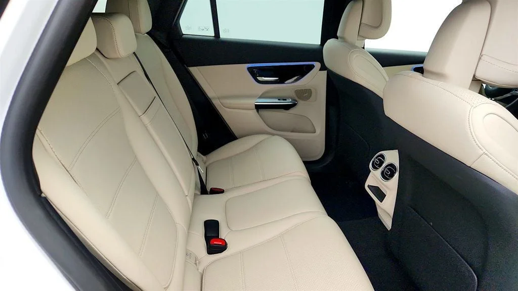 Used 2025 Polar White Mercedes-Benz GLC 300 4MATIC® SUV w/ Panorama Sunroof & 19
