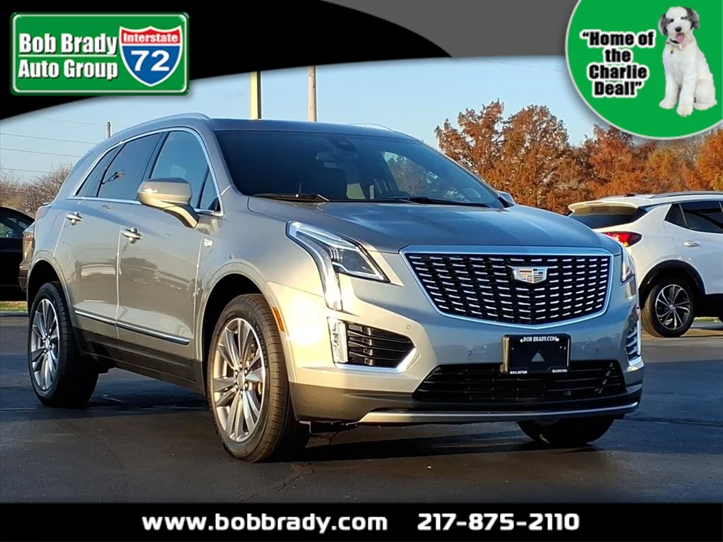 Used 2025 Silver Cadillac Premium Luxury image 1