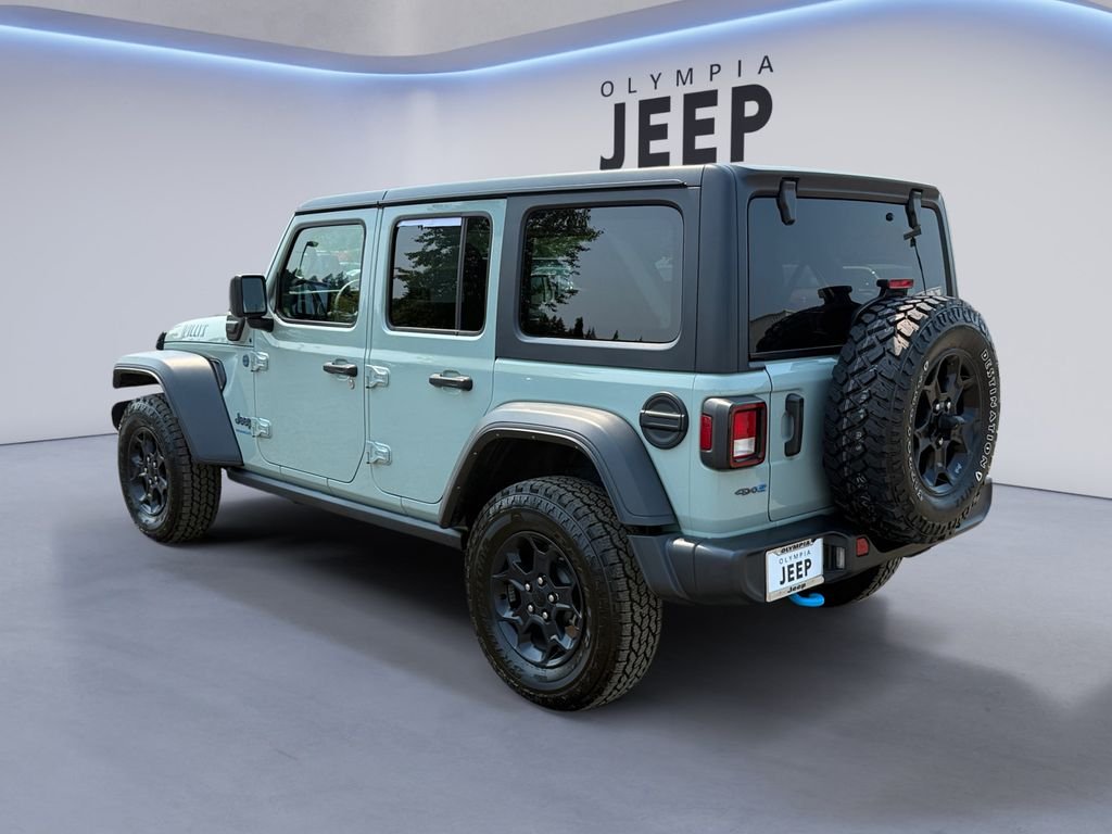 Used 2023 Gray Jeep Willys 4xe image 3
