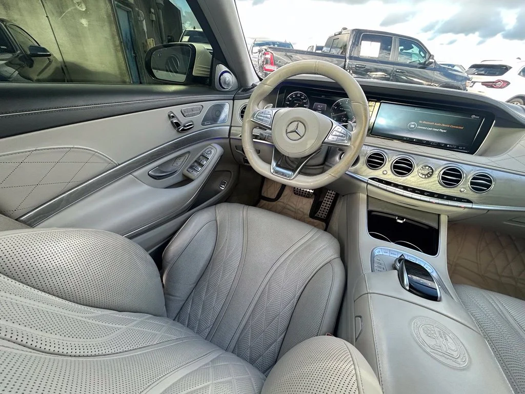 Used 2017 White Mercedes-Benz S 63 AMG® image 9