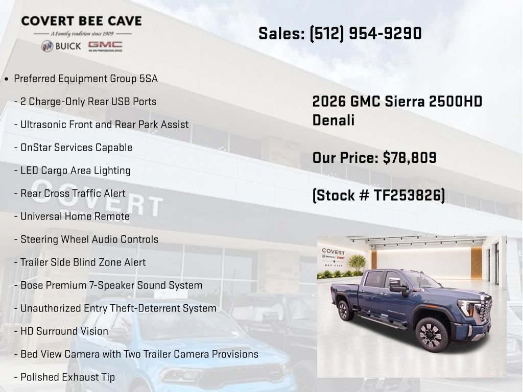 New 2026 Downpour Metallic GMC Denali image 19