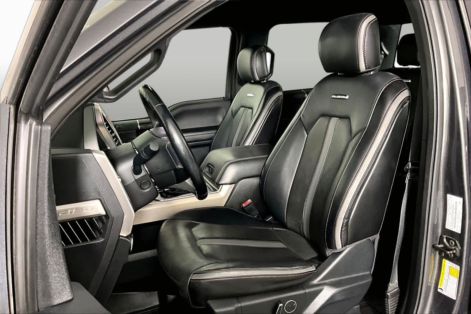 Used 2018 Magnetic Metallic Ford Platinum image 8