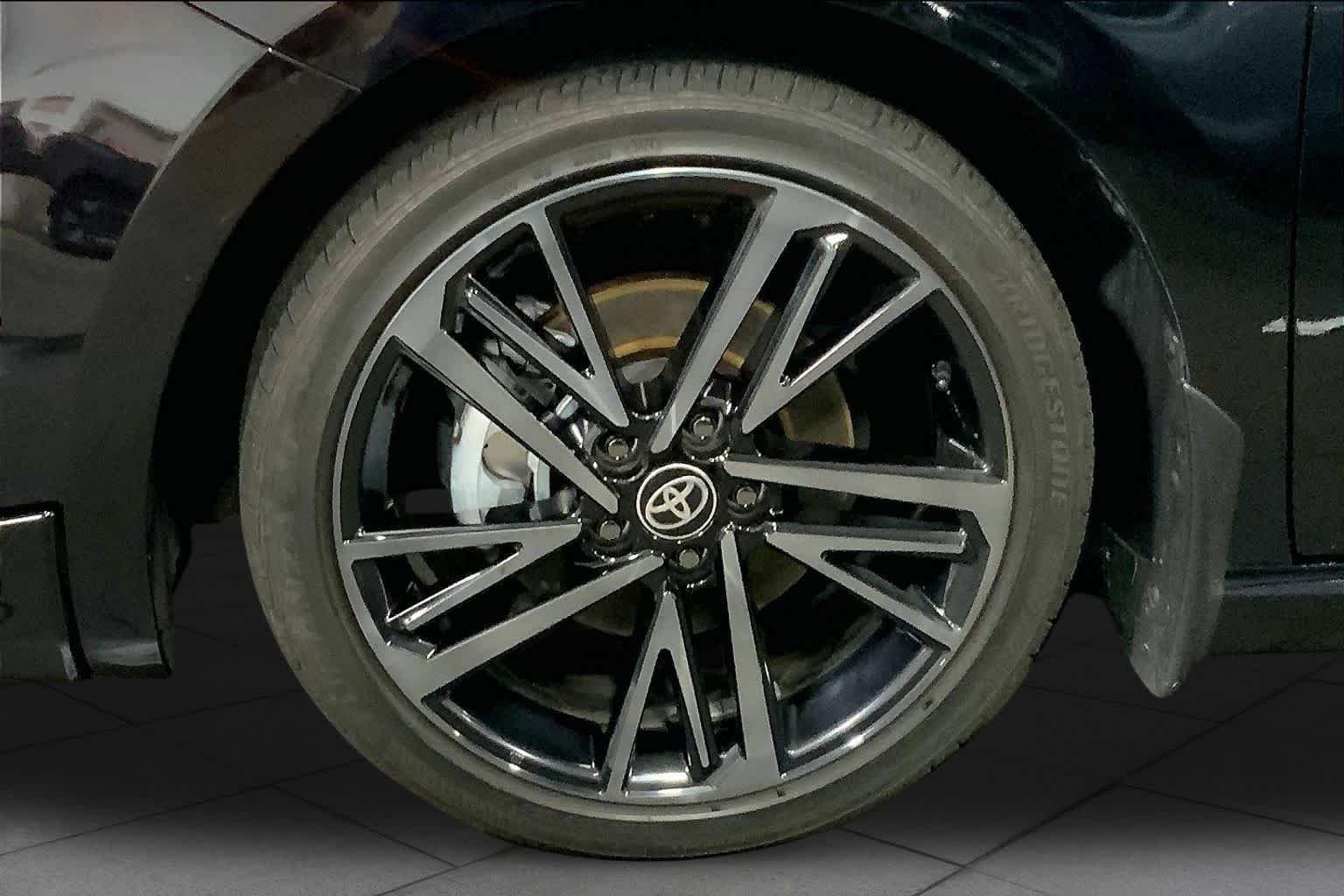 Used 2025 Midnight Black Metallic Toyota XSE image 11