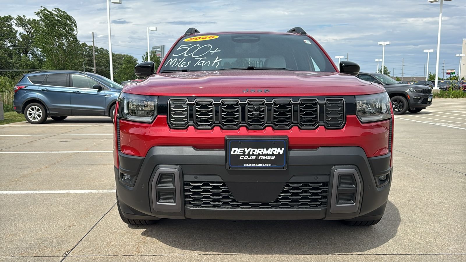 New 2026 Red Hot Pearl-Coat Exterior Paint Jeep Overland image 4
