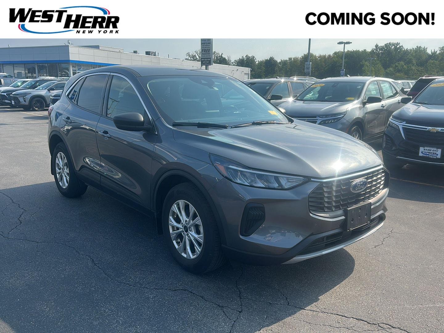 Used 2023 Carbonized Gray Ford Active image 1