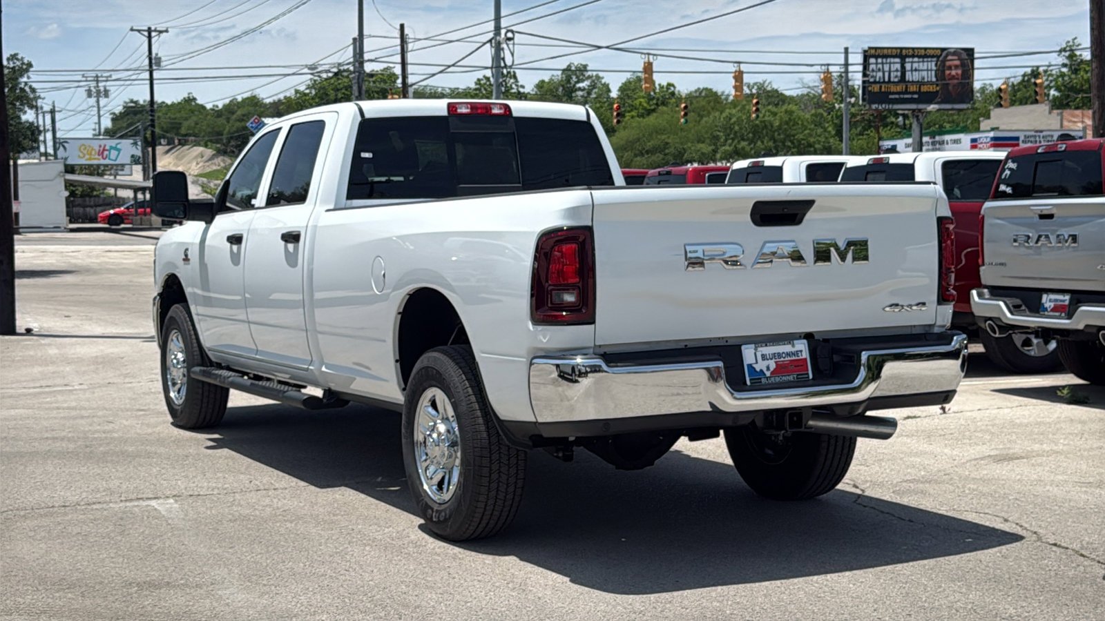 New 2026 Bright White Clear-Coat Exterior Paint RAM Tradesman image 4