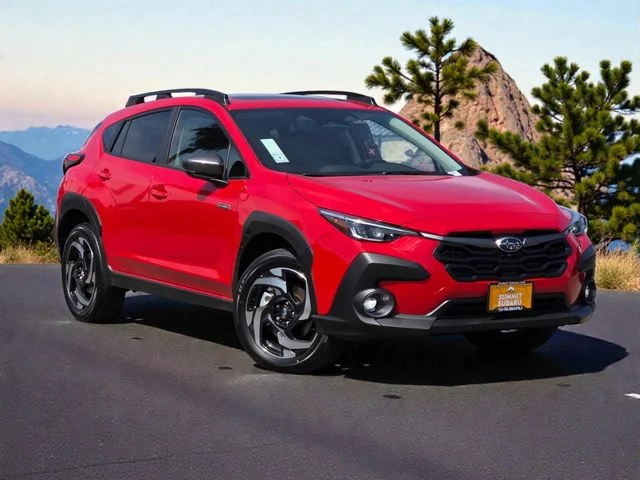 New 2026 PURE RED Subaru Limited Hybrid image 2