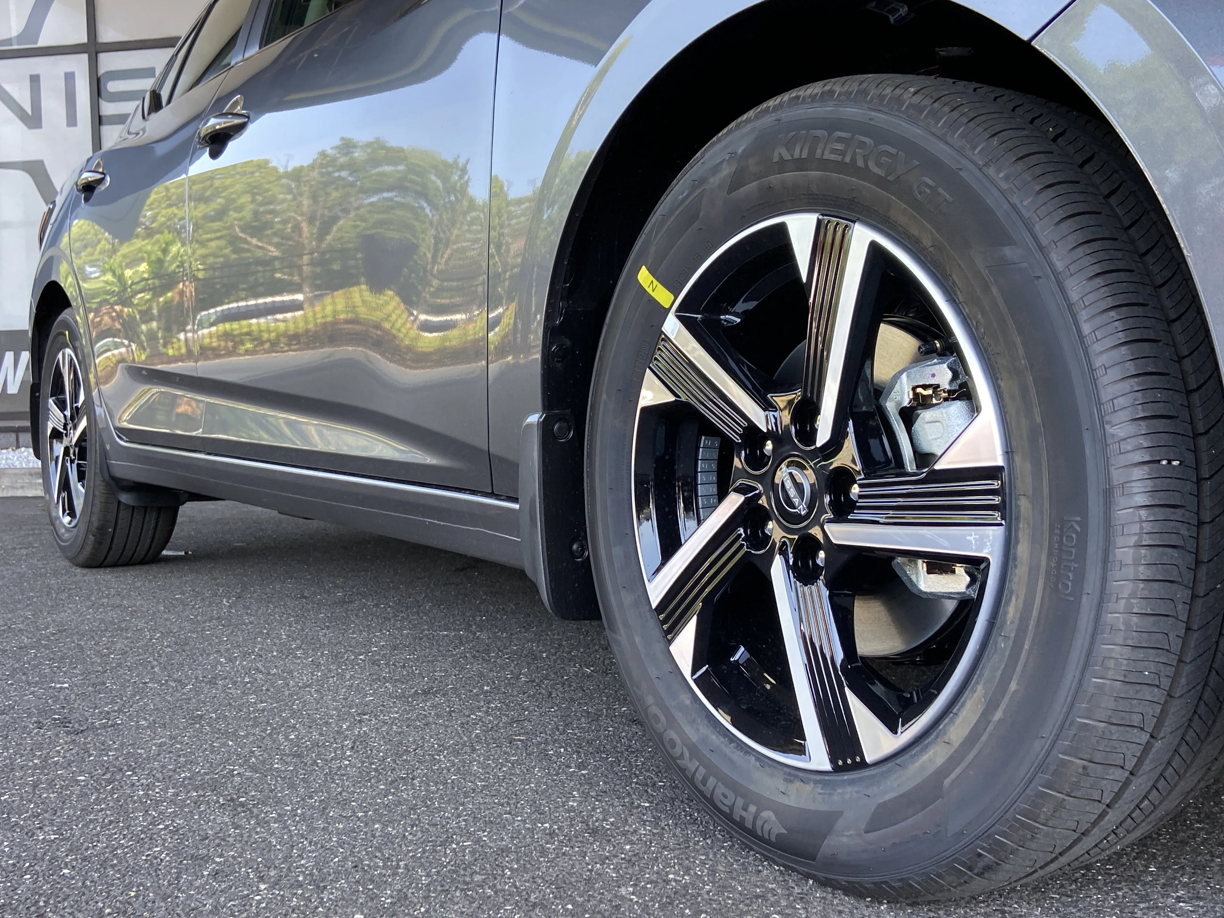 New 2025 Gun Metallic Nissan SV image 8
