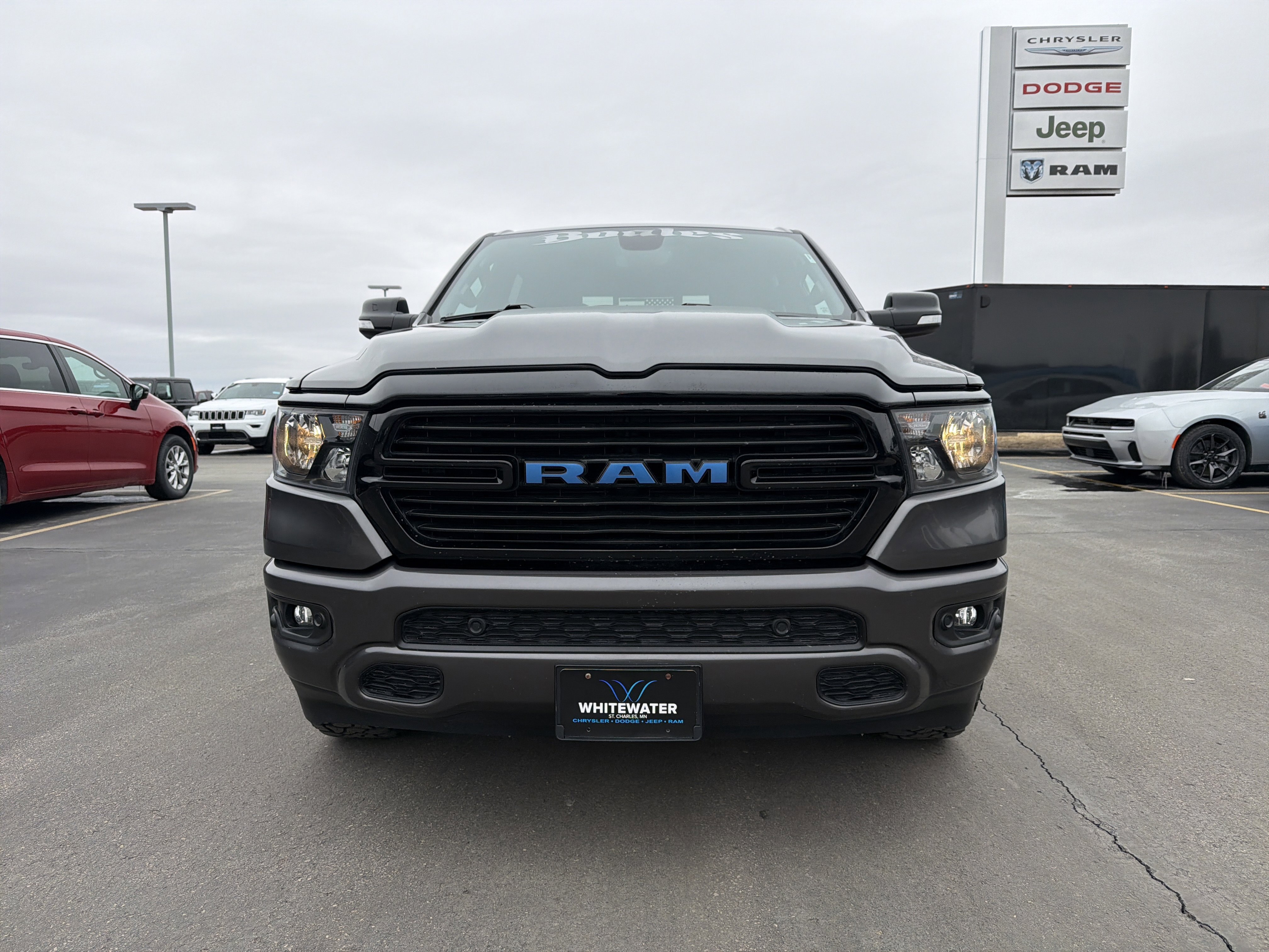Used 2021 RAM Ram 1500 Pickup Big Horn/Lone Star with VIN 1C6RRFFG5MN623425 for sale in Burnsville, Minnesota