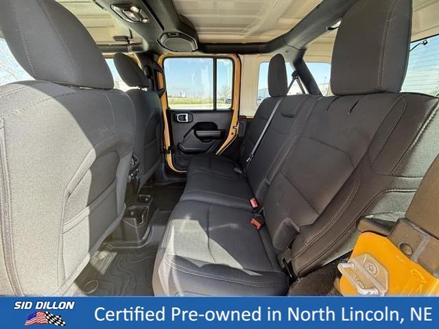 Used 2021 Hellayella Clearcoat Jeep Unlimited Willys image 22