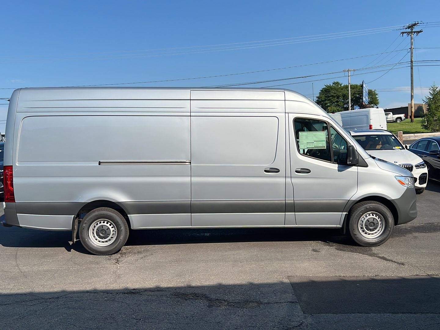 New 2026 high-tech silver metallic Mercedes-Benz Cargo Van 170" 4cyl SO image 4