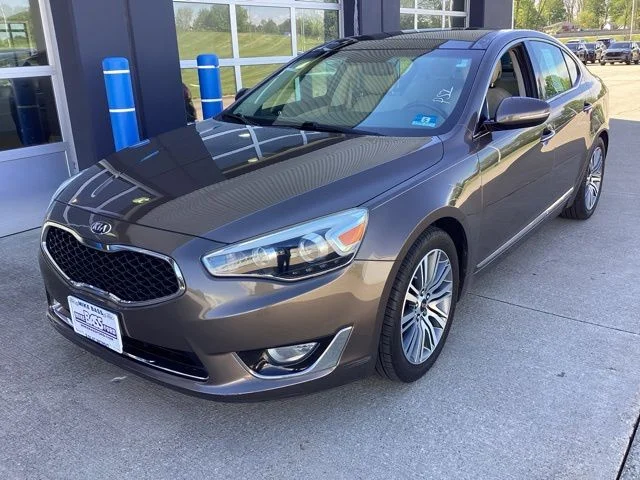 Used 2014 Kia Cadenza Premium with VIN KNALN4D73E5149118 for sale in Sheffield, OH