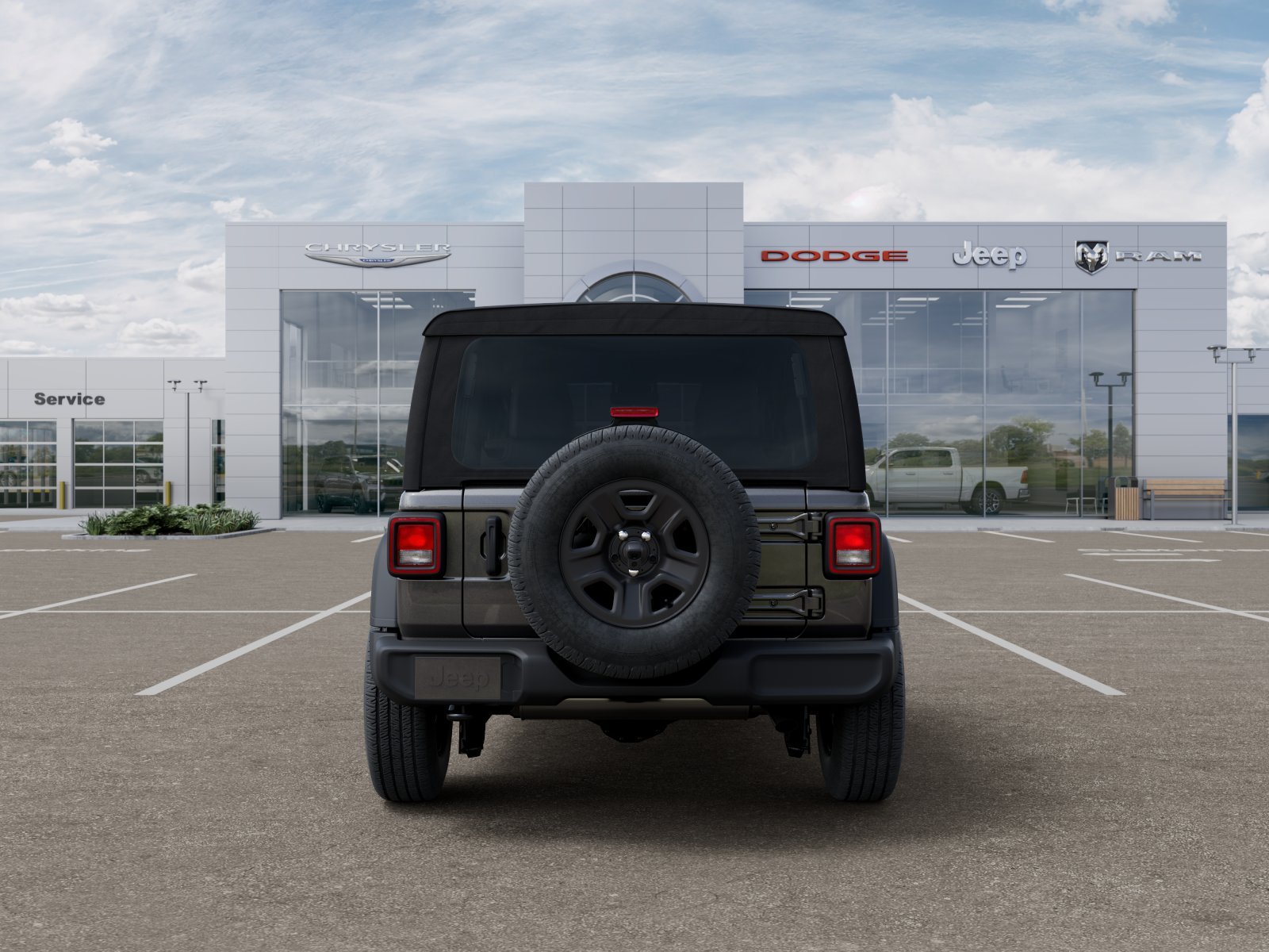 New 2026 Granite Crystal Metallic Clearcoat Jeep Sport image 40