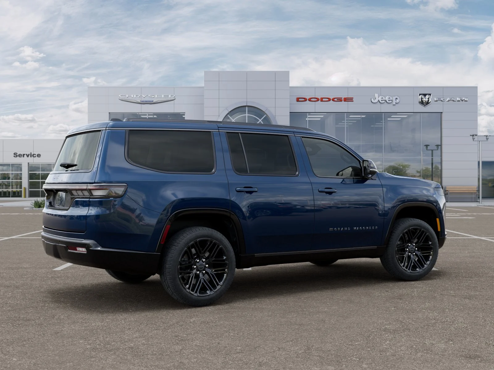 New 2026 Fathom Blue Pearlcoat Jeep  image 4