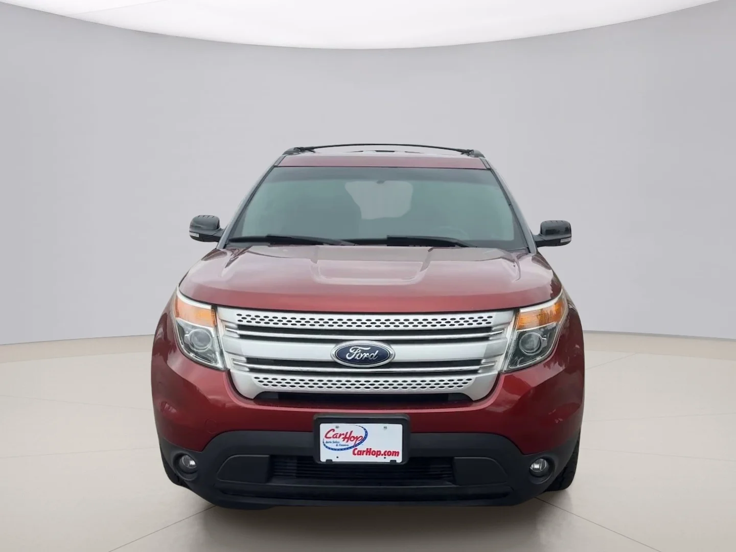 Used 2014 Red Ford XLT 4WD image 8