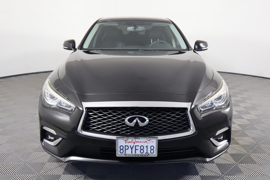 Used 2020 Black Obsidian INFINITI 3.0t LUXE image 2