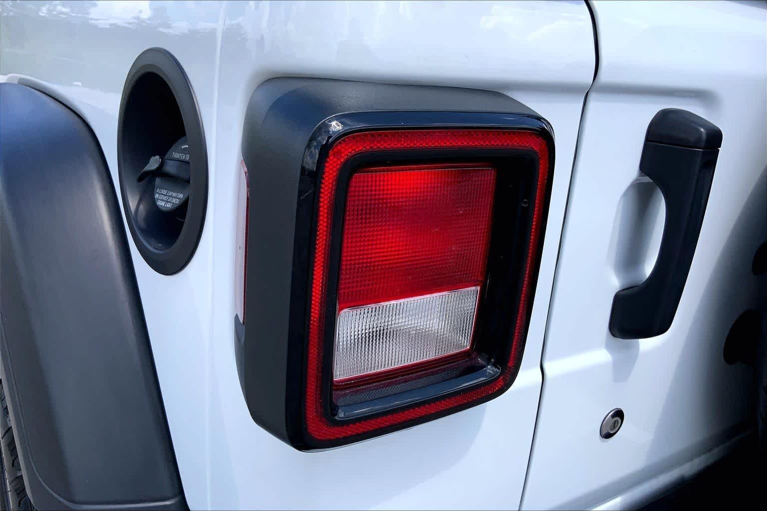 Used 2024 Bright White Clearcoat Jeep Sport image 28