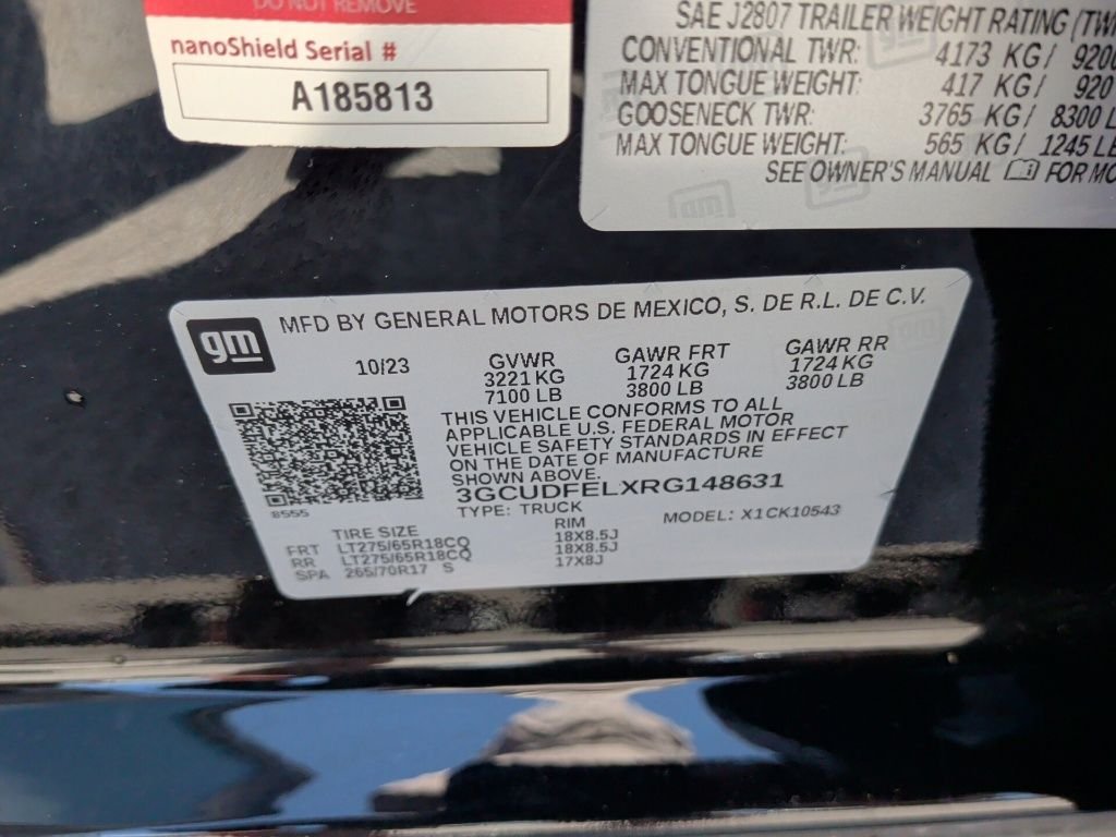 Used 2024 Black Chevrolet LT Trail Boss image 53