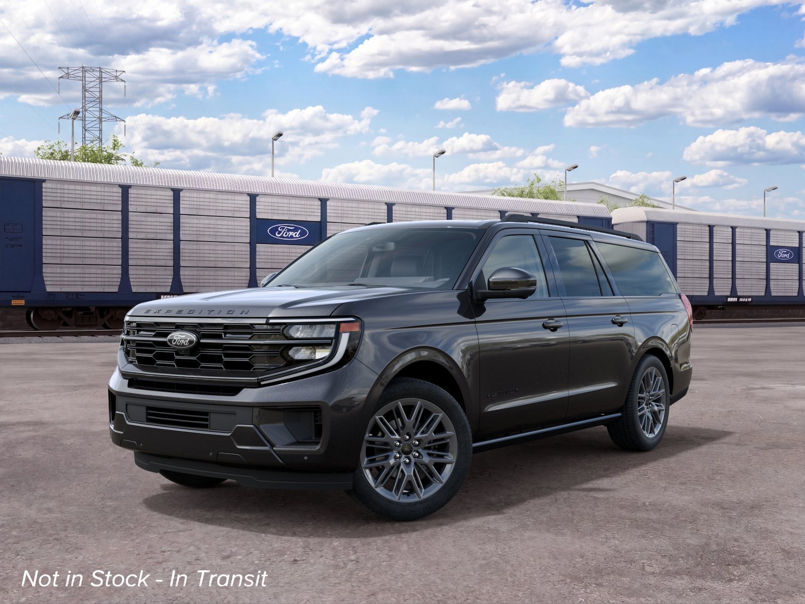 New 2027 Dark Matter Gray Metallic Ford Platinum image 2