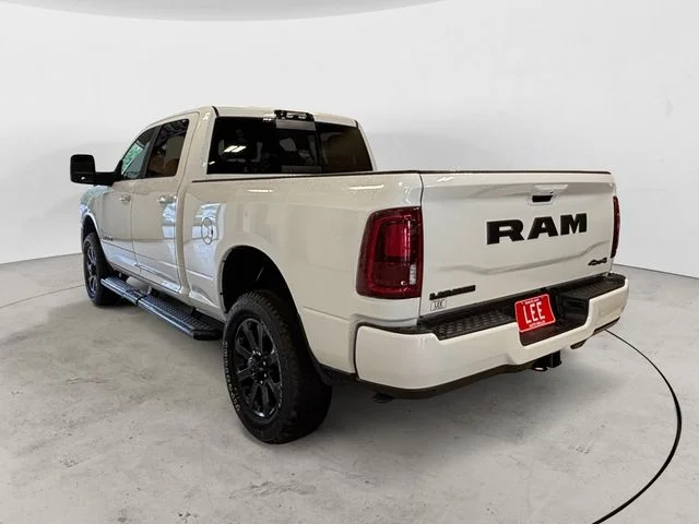 New 2026 Bright White Ram LARAMIE CREW CAB 4X4 6
