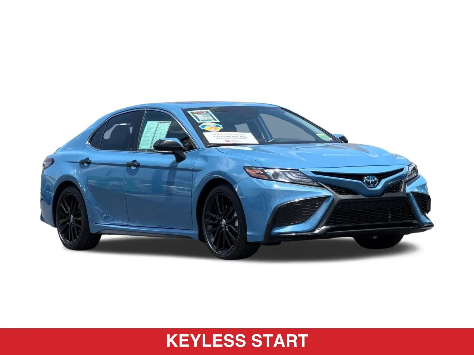 Used 2024 CAVALRY BLUE Toyota Hybrid XSE image 2