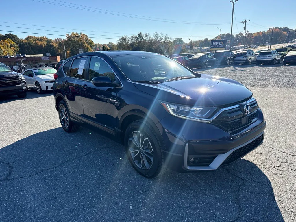 Used 2020 Blue Honda EX image 7