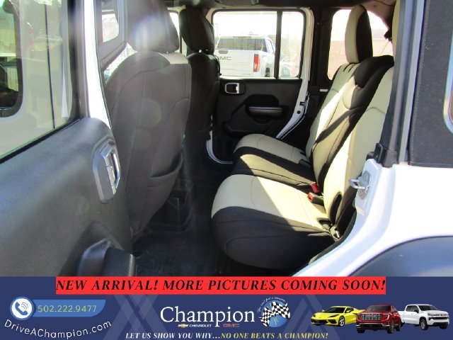 Used 2020 White Jeep Unlimited Sport S image 8