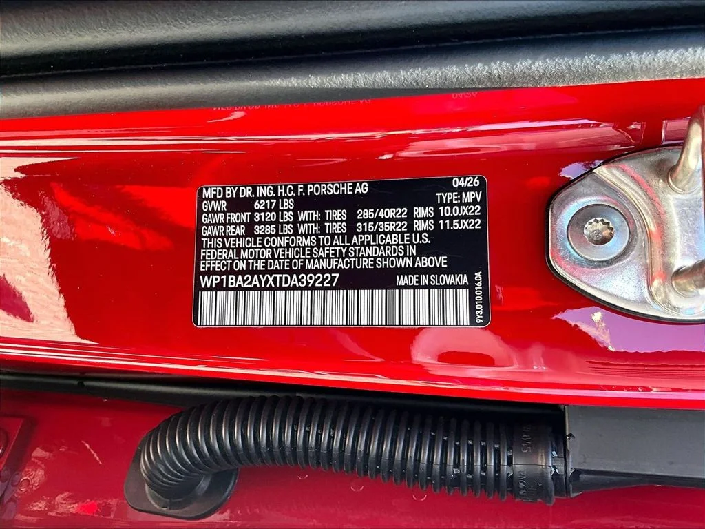 New 2026 Red Porsche  image 26
