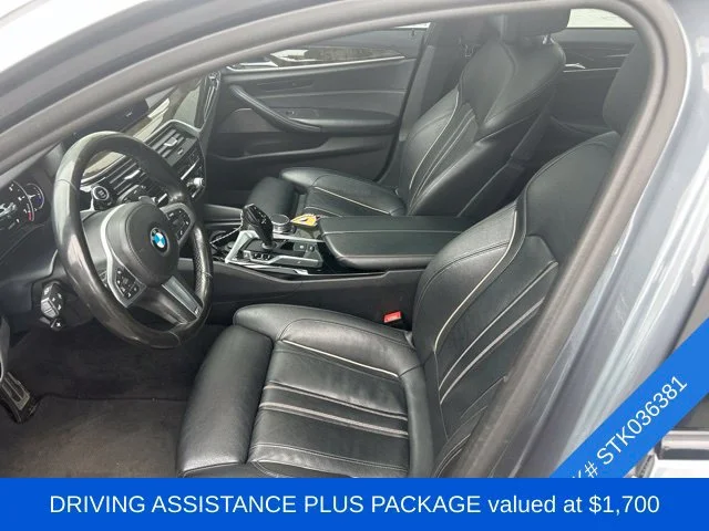 Used 2018 Bluestone Metallic BMW M550i xDrive image 2