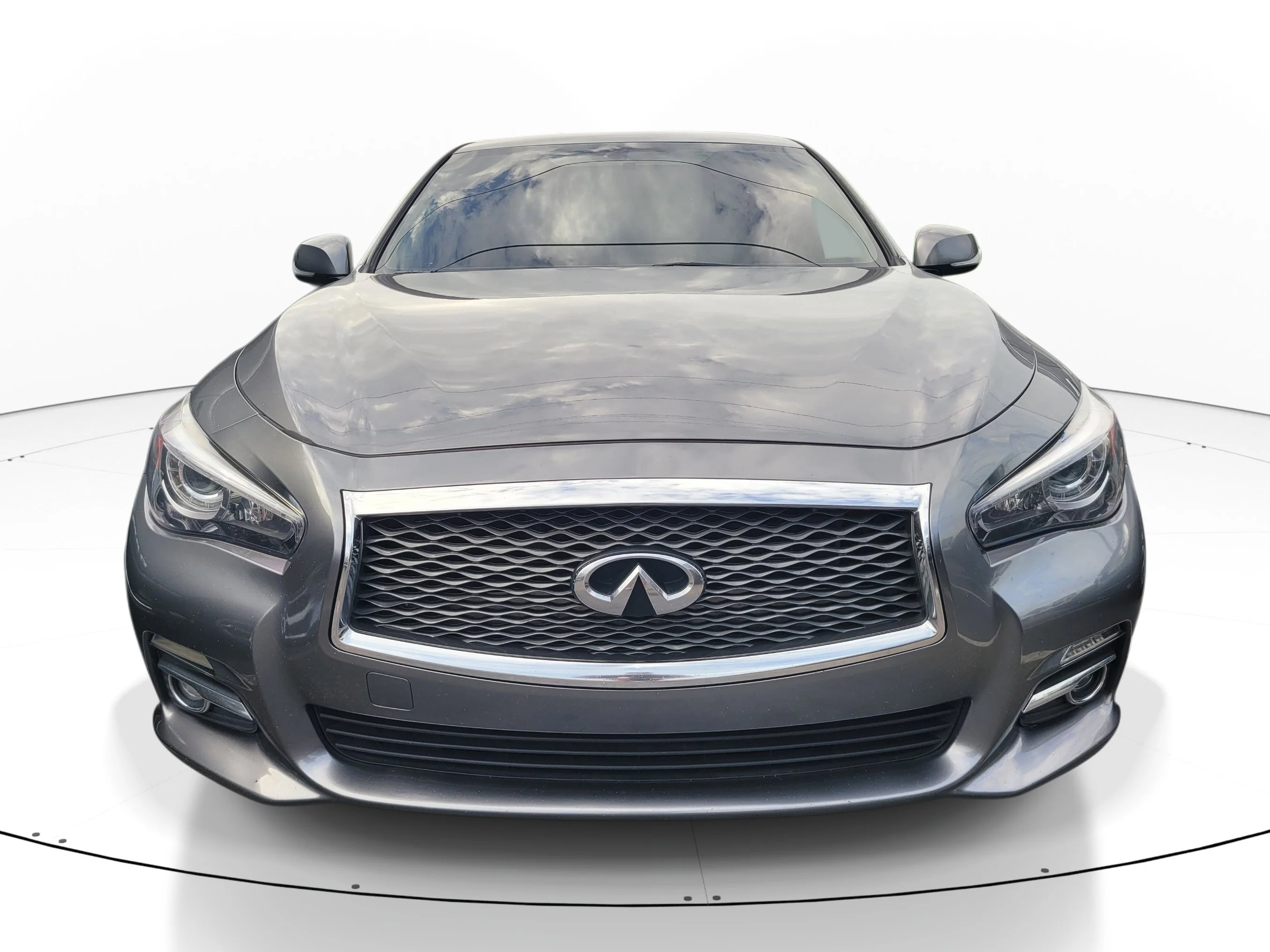 Used 2017 Graphite Shadow INFINITI 3.0t Signature Edition image 2
