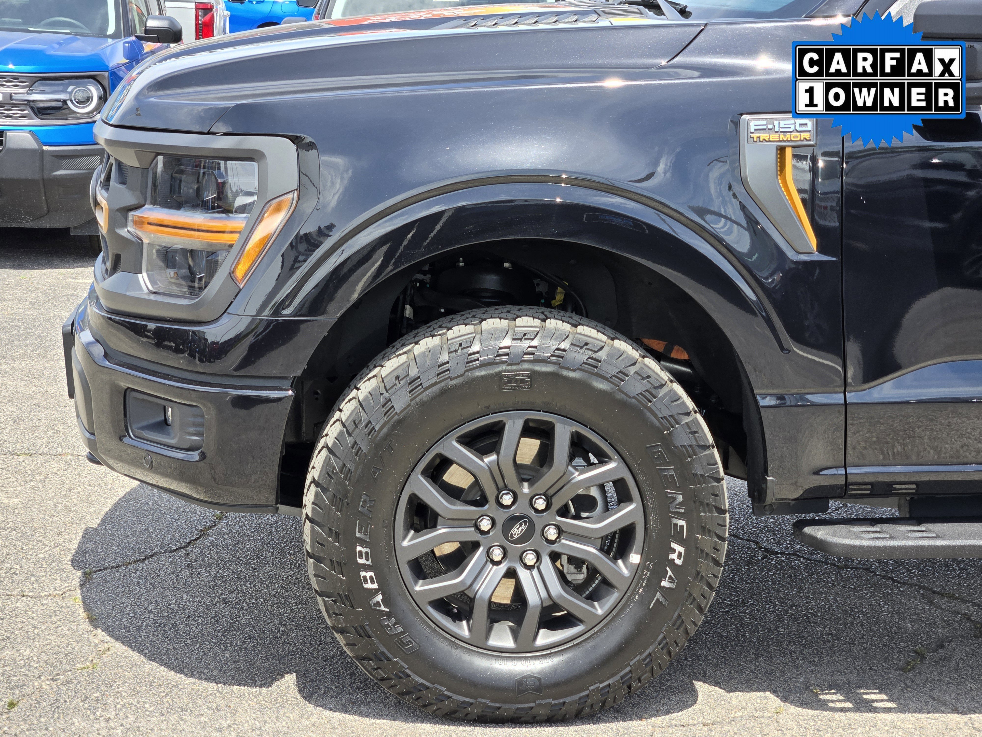Certified Used 2024 Black Metallic Ford Tremor image 9