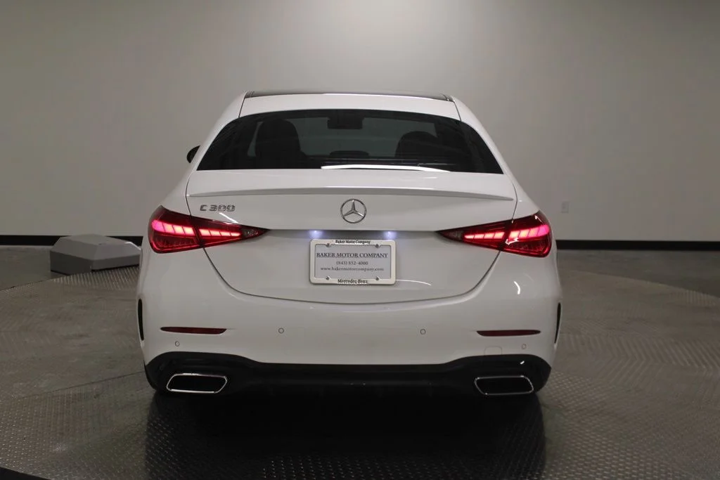Certified Used 2022 Polar White Mercedes-Benz C 300 image 4