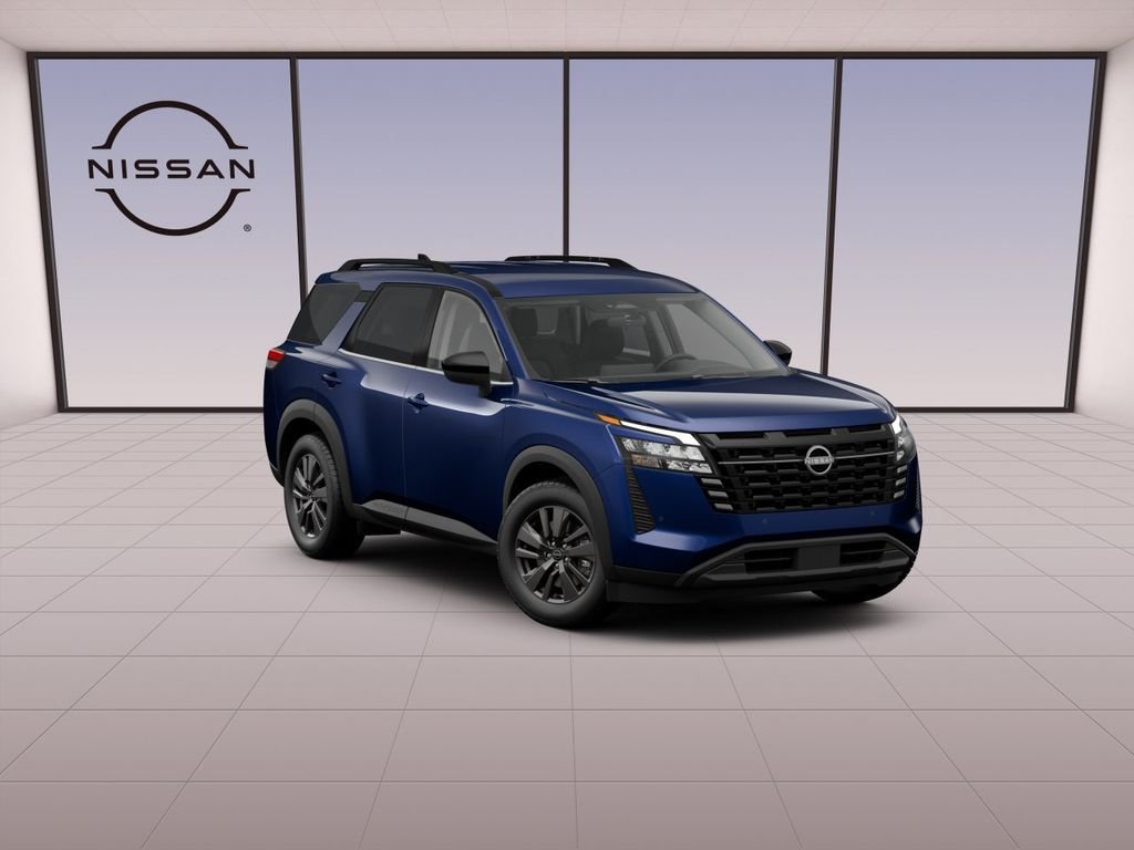 New 2026 Deep Ocean Blue Pearl Nissan SV image 4