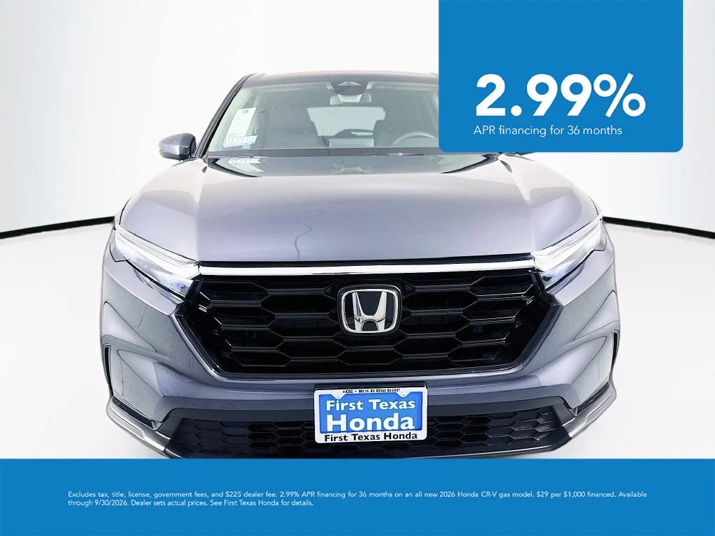 New 2027 Meteorite Gray Metallic Honda EX image 2