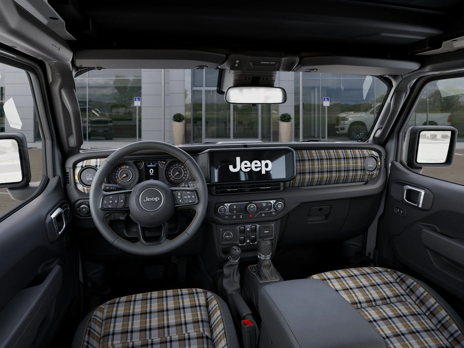 New 2026 Bright White Clear-Coat Exterior Paint Jeep 85th Anniversary image 14