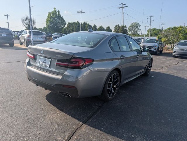 Certified Used 2023 Skyscraper Grey Metallic BMW 530i image 6