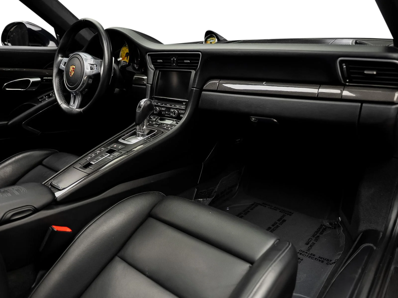 Used 2015 Black Porsche Turbo S image 2