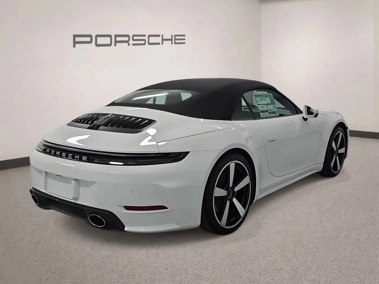 New 2026 White Porsche Carrera Cabriolet image 7