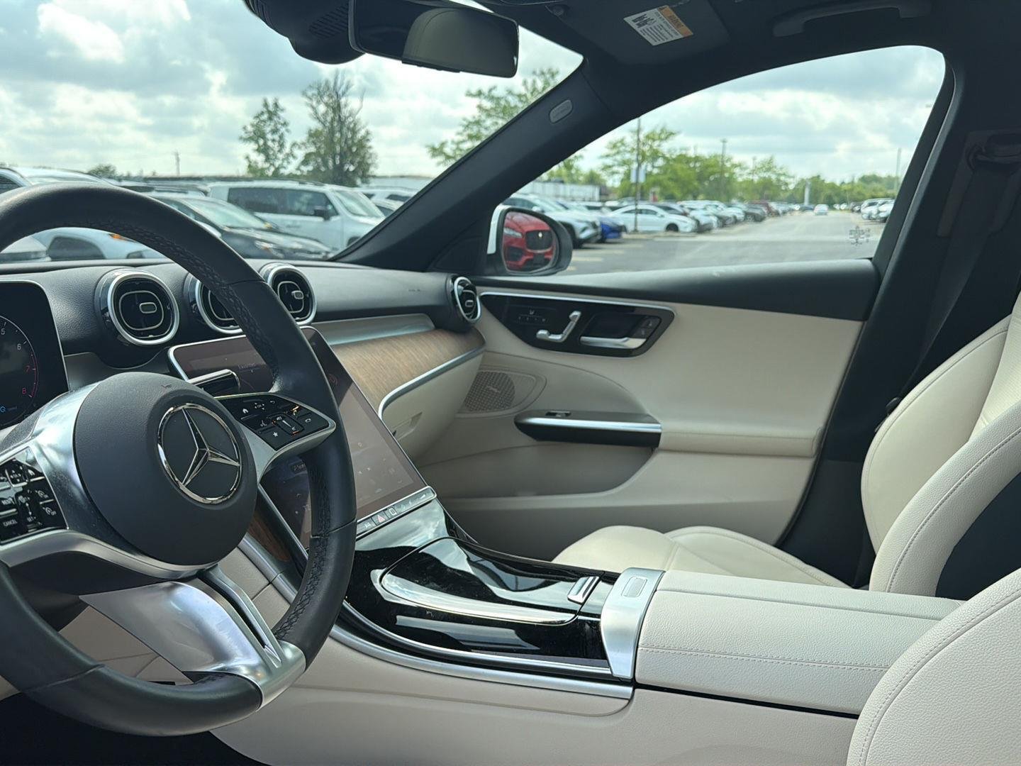 Used 2022 Polar White Mercedes-Benz C 300 image 7