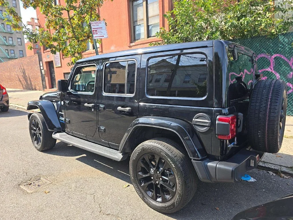Used 2023 Black Jeep Sahara 4xe image 4