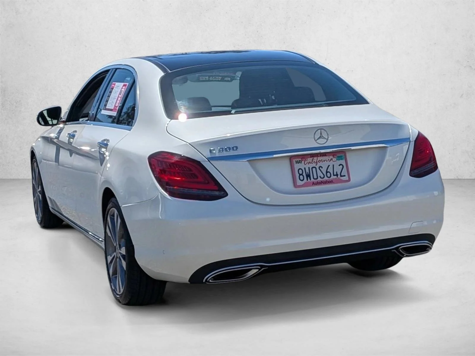 Used 2021 Designo Diamond White Metallic Mercedes-Benz C 300 image 8