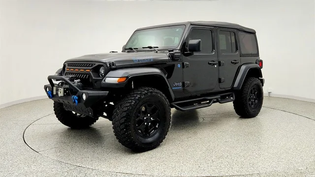 2023 Jeep Wrangler 4xe Willys 4x4 w/ Cold Weather Pkg + Trailer-Tow & HD Electrical Pkg